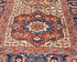 4x12 Beige Blue Aryana Afghan Hand Knotted Veg Dye Wool Runner Rug
